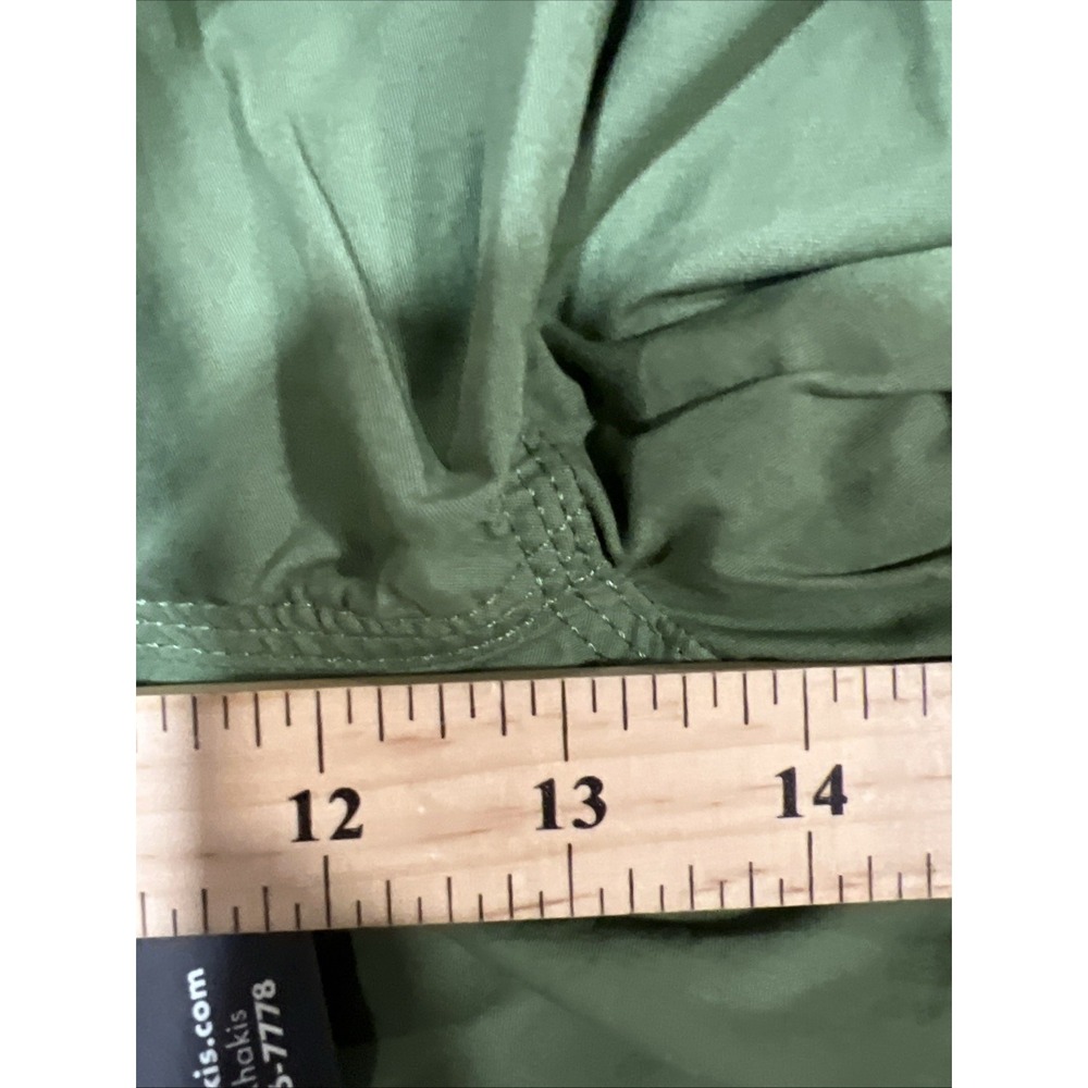 Mountain Khakis Men's  Stretch Poplin Shorts 44x8 Chive Classic Fit‎ Cotton NWT - Picture 12 of 15